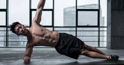Bodyweight Exercise Side planks 400